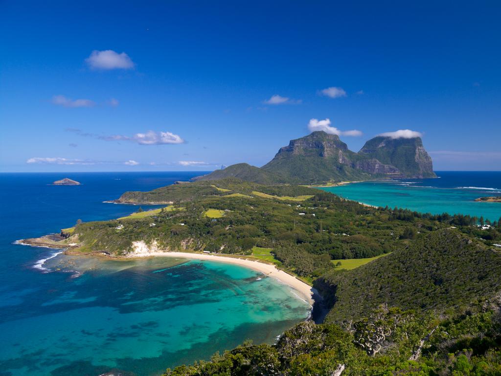 <span>4/50</span><h2>Lord Howe Island, NSW</h2><p>UNESCO World Heritage-listed <a href="https://www.lordhoweisland.info/" target="_blank">Lord Howe Island </a>is a paradise for any visitor. The island is kept serene thanks to the number of visitors being limited to 400 at a time. Explore the rich coral reef system, crystal clear lagoon and famous twin peaks or see the marine park where thousands of seabirds nest. Plus, there's some <a href="https://www.escape.com.au/destinations/australia/nsw/whats-your-budget-lord-howe-island/news-story/fb96742c22fccacd065c92adcb8c6693">gorgeous acommodation to stay at on Lord Howe Island (for any budget)</a>.</p>