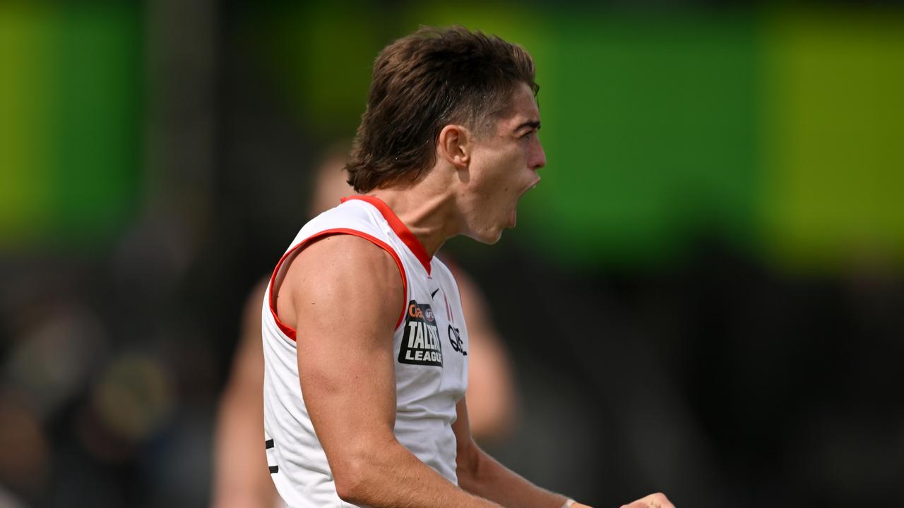 Sydney Swans Academy prospect Indhi Kirk starred against the Western Jets on Saturday. Picture: Getty Images