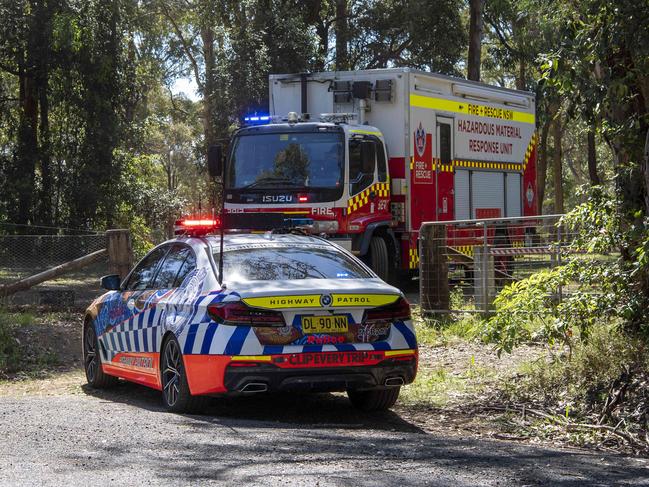 Multiple emergency service crews rushed to the area. Picture: NewsWire