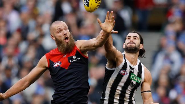 Max Gawn and Brodie Grundy rarely played a bad game. Picture: Getty Images