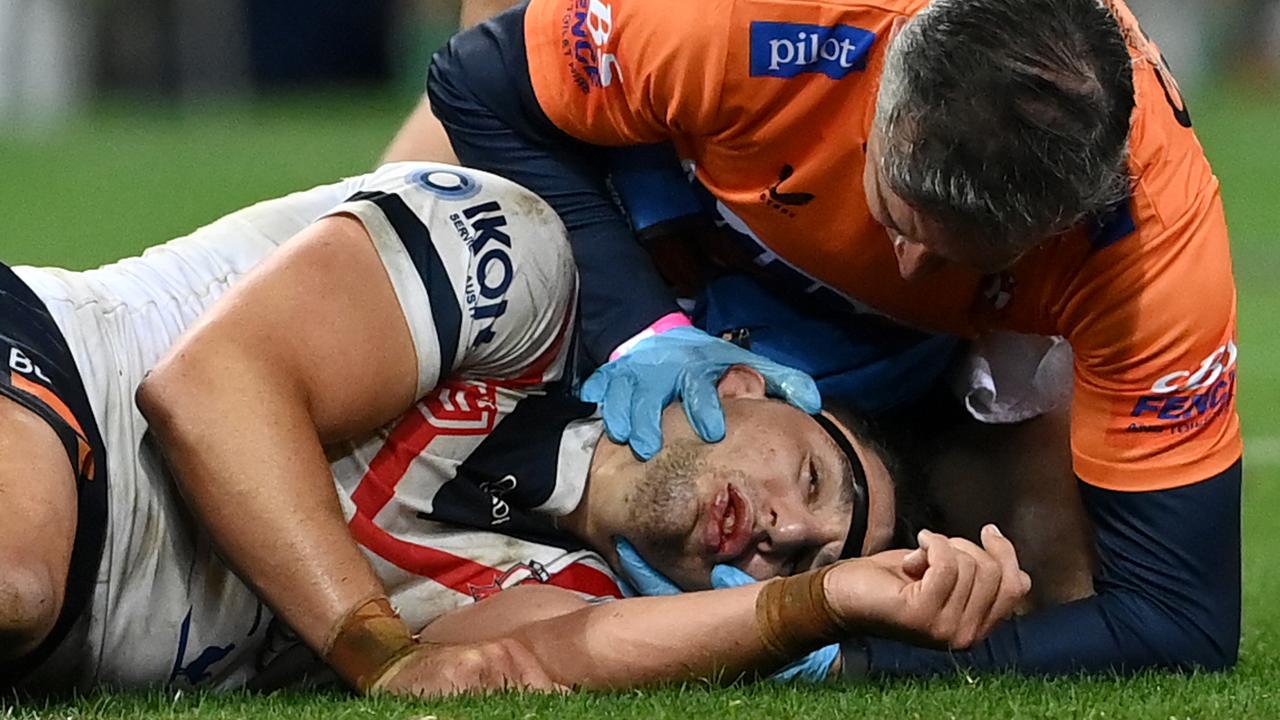 Victor Radley of the Roosters. Photo by Quinn Rooney/Getty Images