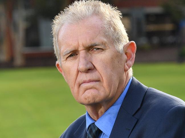 24/6/20. Tea Tree Gully Mayor Kevin Knight, who is facing internal revolt within the Council at Civic Park. Picture: Keryn Stevens