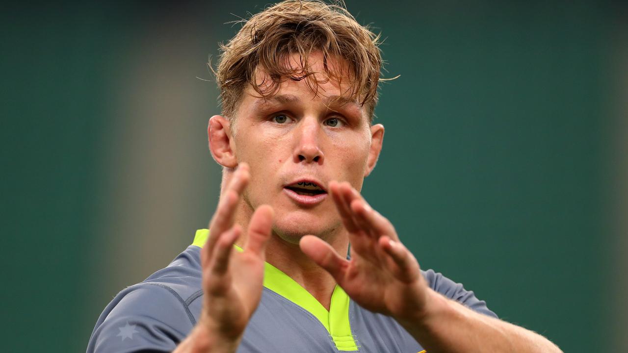 Michael Hooper has admitted to nerves in the build-up to the crunch England clash.