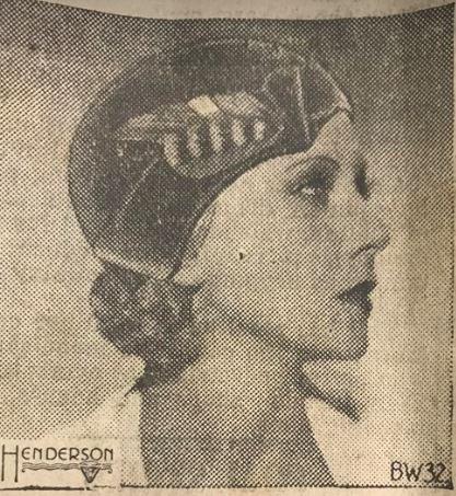 In 1930s Bundaberg you could by a "Marlene Dietrich" style hat to wear to the show. Picture: Crystal Jones