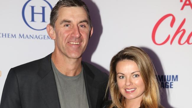 McKernan with wife Kristen.