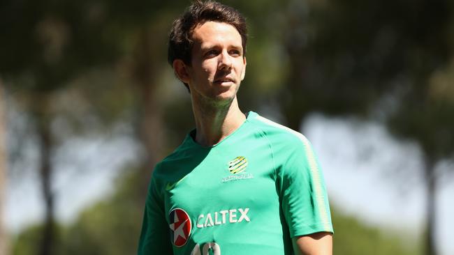 Robbie Kruse says playing a full season in Germany has really helped him.