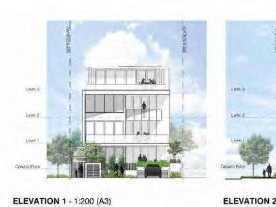 Townhouse development planned in Arthur Street at Mermaid Beach on the Gold Coast.