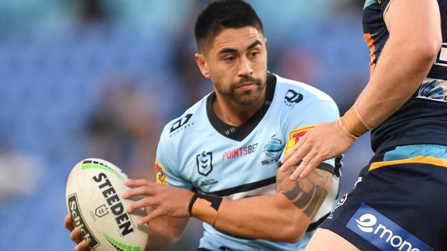 Shaun Johnson was outstanding against the Titans. Picture: Scott Davis/NRL Photos