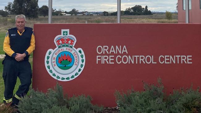 Inspector David Millsteed, District Manager of NSW RFS Orana Team. Photo: NSW RFS