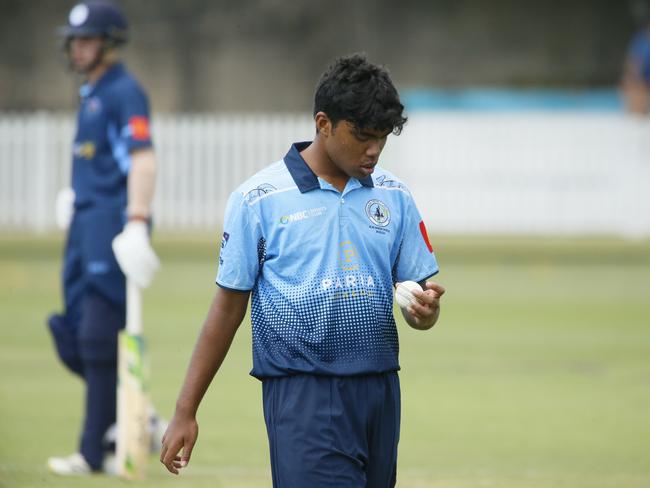 Prapta Das bowled with good pace for Parra. Picture: Warren Gannon Photography