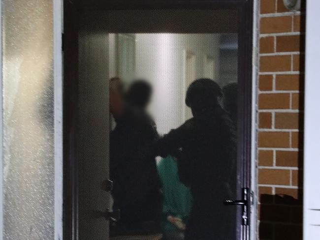 The 22-year-old’s home was raided at 6am on Wednesday. Picture: Supplied/NSW Police.