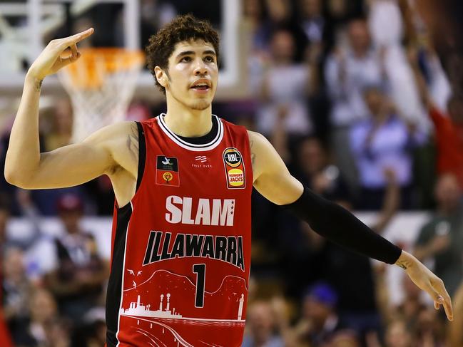 The Lamelo Ball experiment ended with Illawarra in administration. Picture: Getty Images