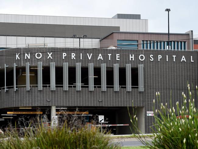 Knox Private Hospital in Wantirna will soon close its maternity ward.