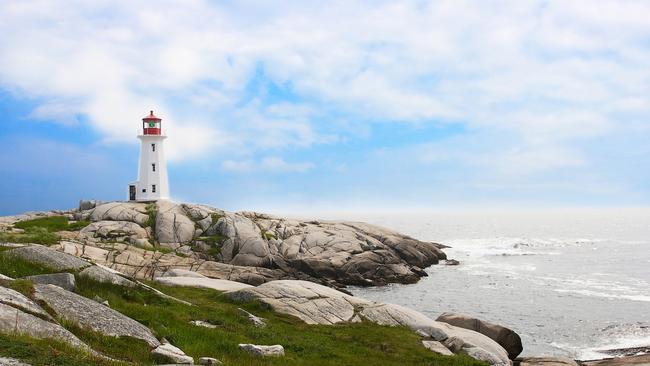 Peggy's Cove is one of the landmarks and tourist attraction on the East coast of Canada.