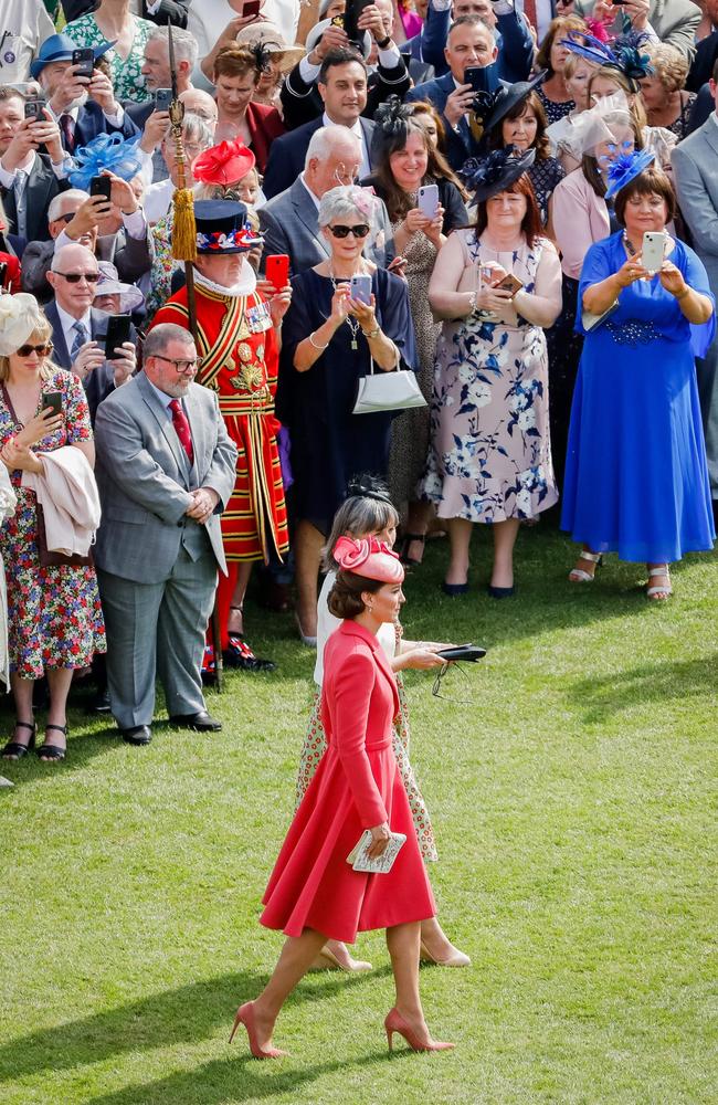 Britain's Catherine, Duchess of Cambridge attends a Royal Garden Party at Buckingham Palace. Picture: AFP