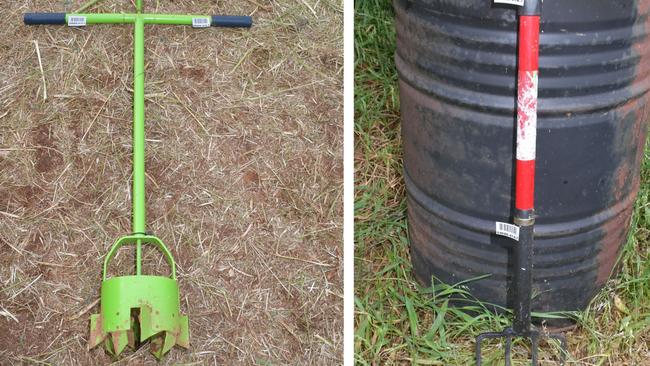 Police have released images of tools found at the crime scene. Picture: SA Police