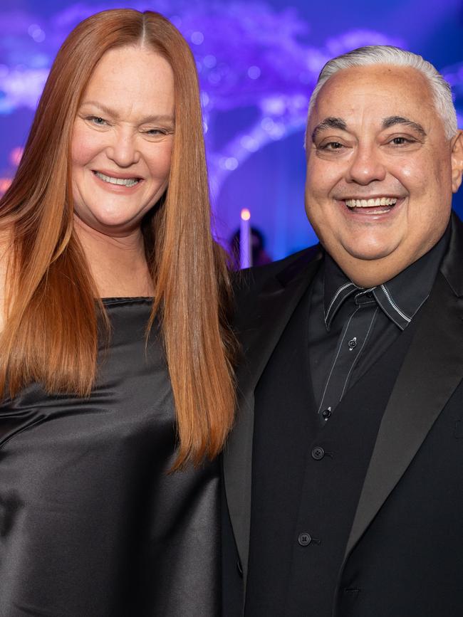 Louise Huxham and husband Tony Rigas. Photo: Celeste Humphrey