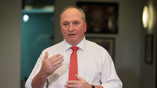 Barnaby Joyce was a member of the panel that rejected applications. Picture: NCA NewsWire / Gary Ramage