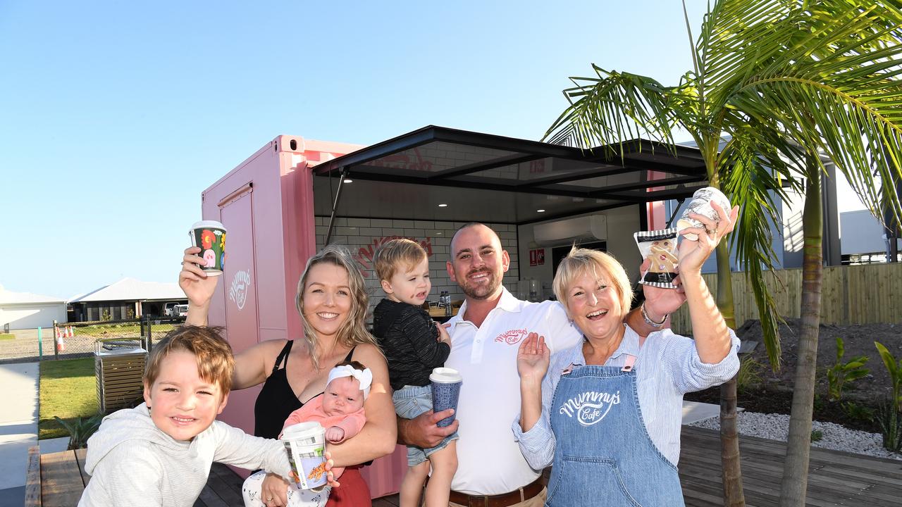 Mummy's Cafe, when it first opened, was a 14-foot shipping container at 1 Central Ave, Nirimba (pictured). Now, it has expanded and moved 400m up the street.