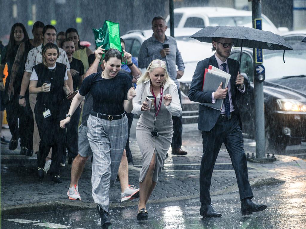 It will be wet for the northern parts of Queensland. Picture: NewsWire / Glenn Campbell