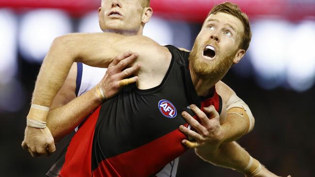 Jonathan Giles struggled in his first year at Essendon. Picture: Michael Klein