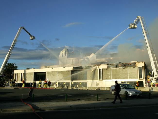 More than 70 firefighters worked to bring the blaze under control.