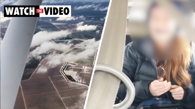 Alleged border jumpers post Instagram video from plane