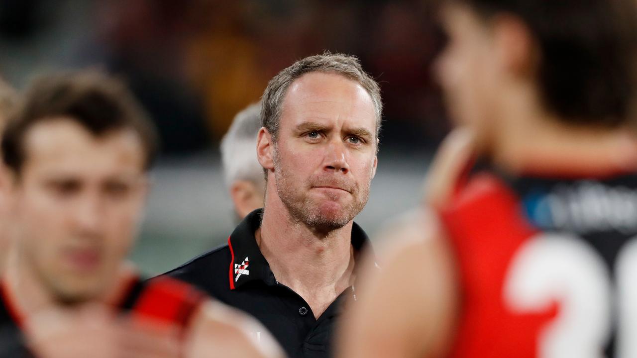 Ben sacked. (Photo by Dylan Burns/AFL Photos via Getty Images)