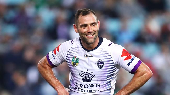 Cameron Smith is expected to face Cronulla. (Photo by Mark Kolbe/Getty Images)