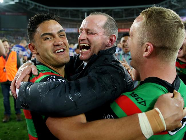 Michael Maguire broke the Rabbitohs 43-year premiership drought in 2014. Picture: Gregg Porteous