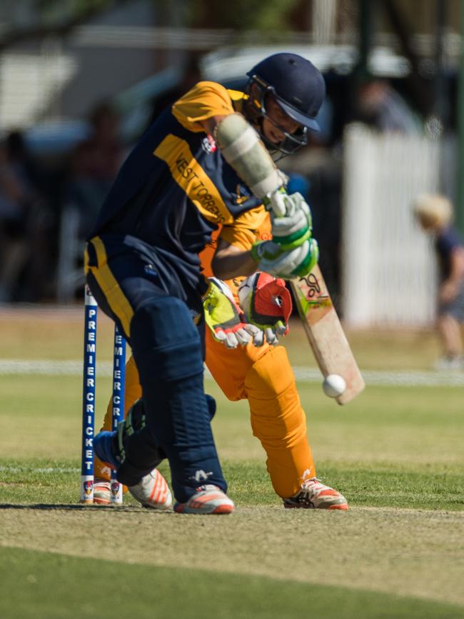 West Torrens’ Bailey Capel. Picture: Matt Loxton