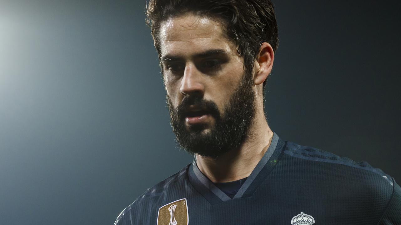 Real Madrid's Isco Alarcon looks on