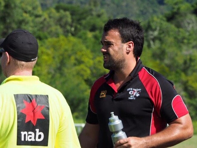 Craig Jenkins will stay on as North Mackay Saints senior coach for season 2020.