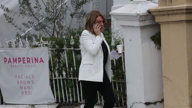 Kellie Sloane seen in Woollahra. Picture: Rohan Kelly