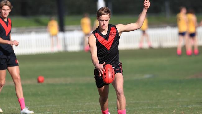 Rostrevor star Beau Baldwin is putting together another fantastic season in 2022. Picture: Claude Beltrame