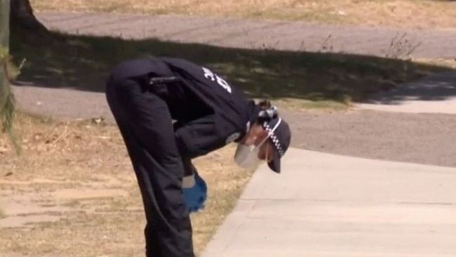 Police have scoured Tuart Hill streets for clues and will remain in the area for days.