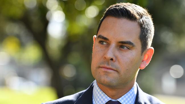 NSW Independent MP Alex Greenwich wants to a 10-year coal transition plan. Picture: AAP Image/Dean Lewins