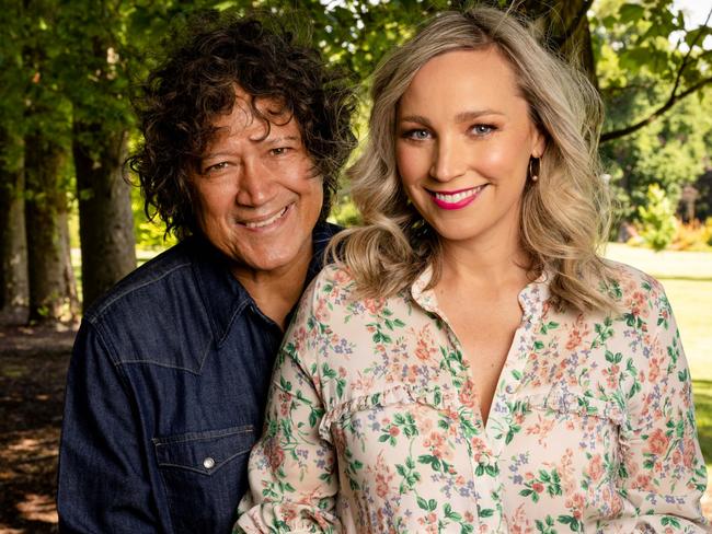 Angela Ceberano with her husband Phil. Picture: Nicole Cleary