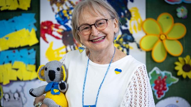 Diane will be raising funds at a lunch in November to rebuild schools in Ukraine that have been destroyed. Picture: NCA NewsWIRE / Emma Brasier