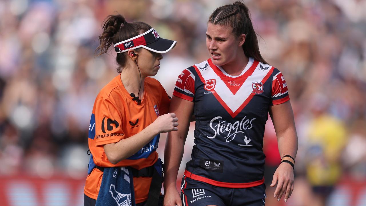 Jess Sergis has signed a monster extension with the Roosters. Picture: Scott Gardiner/Getty Images