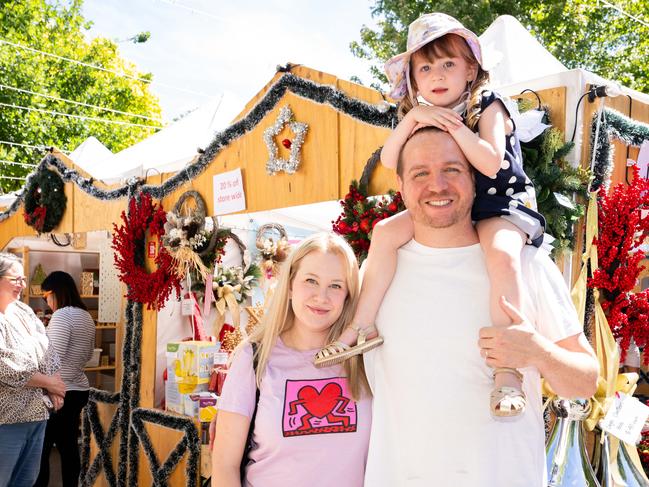 Hahndorf Christmas Markets on Sunday, December 17, 2023. (The Advertiser/ Morgan Sette)