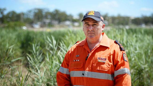 Eddie Cowie, Rockhampton SES controller. . Picture: Allan Reinikka