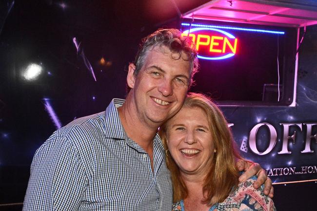 Ian and Lynne Sampson at Latino Fever, Sanctuary Cove Theatre. Picture: Regina King