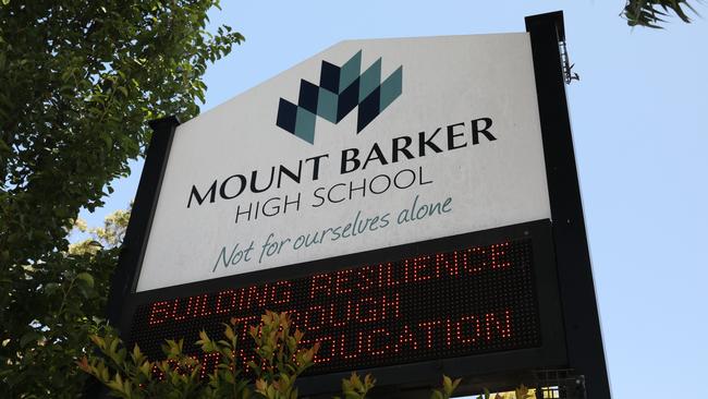 Mt Barker High School. 9 January 2023. Picture Dean Martin