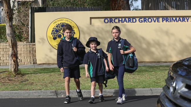 The school predicts enrolment will quickly reach 900. Picture: Stuart Milligan