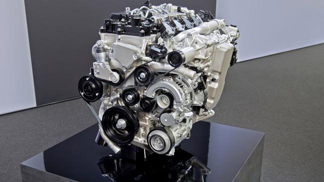 Mazda’s revolutionary new engine. Picture: Supplied.