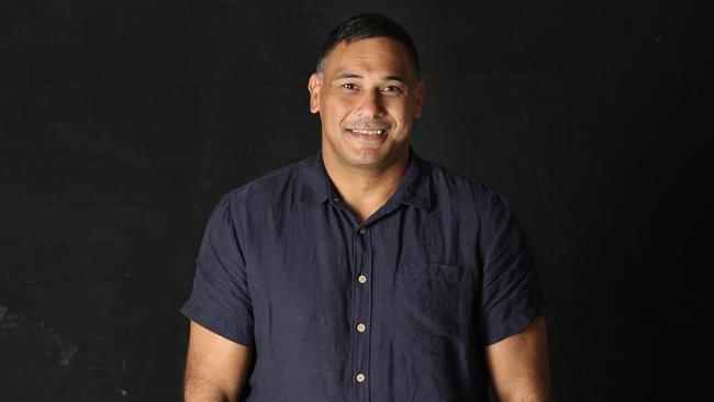 Former Brisbane Bronco Justin Hodges discovered his family was part of the Stolen Generations. Picture: Annette Dew