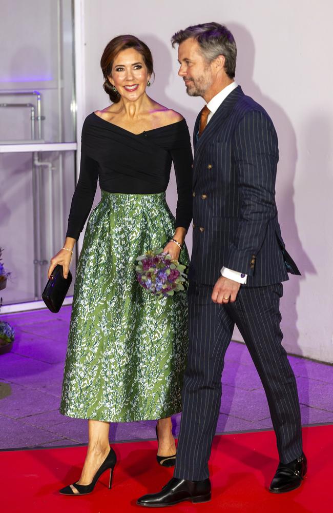 Mary and her husband, Crown Prince Frederik of Denmark, last year. Picture: Getty