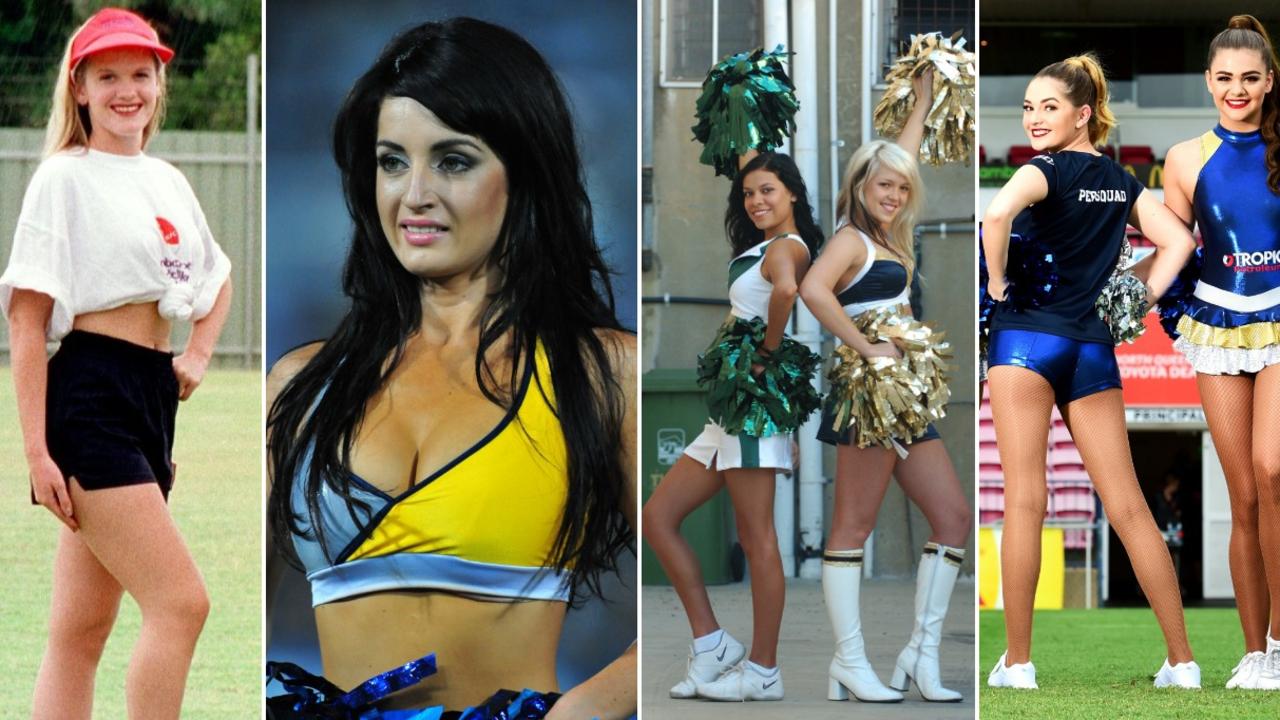 Cowboys cheerleaders through the years.