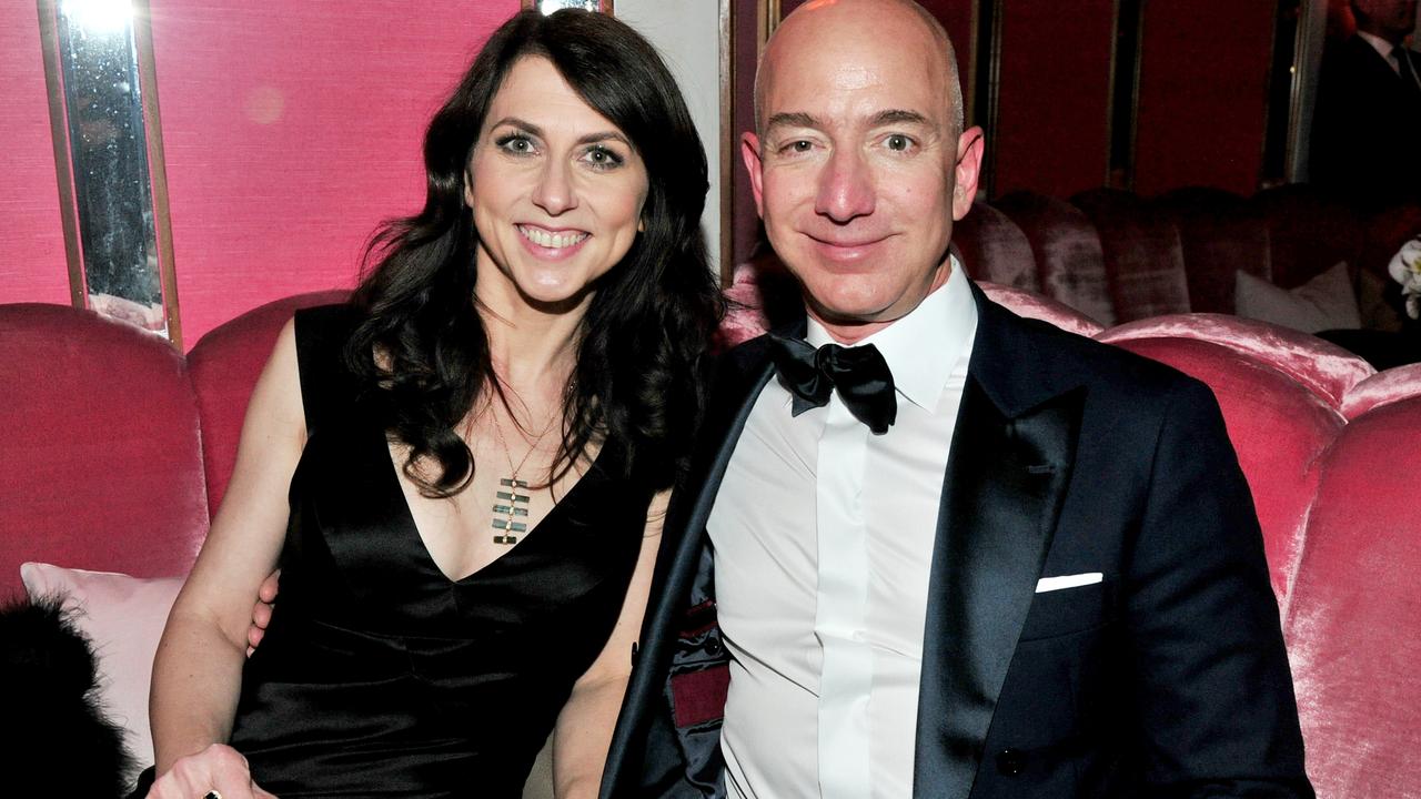 The settlement will make Ms Bezos the fourth richest woman in the world. Picture: Jerod Harris/Getty Images